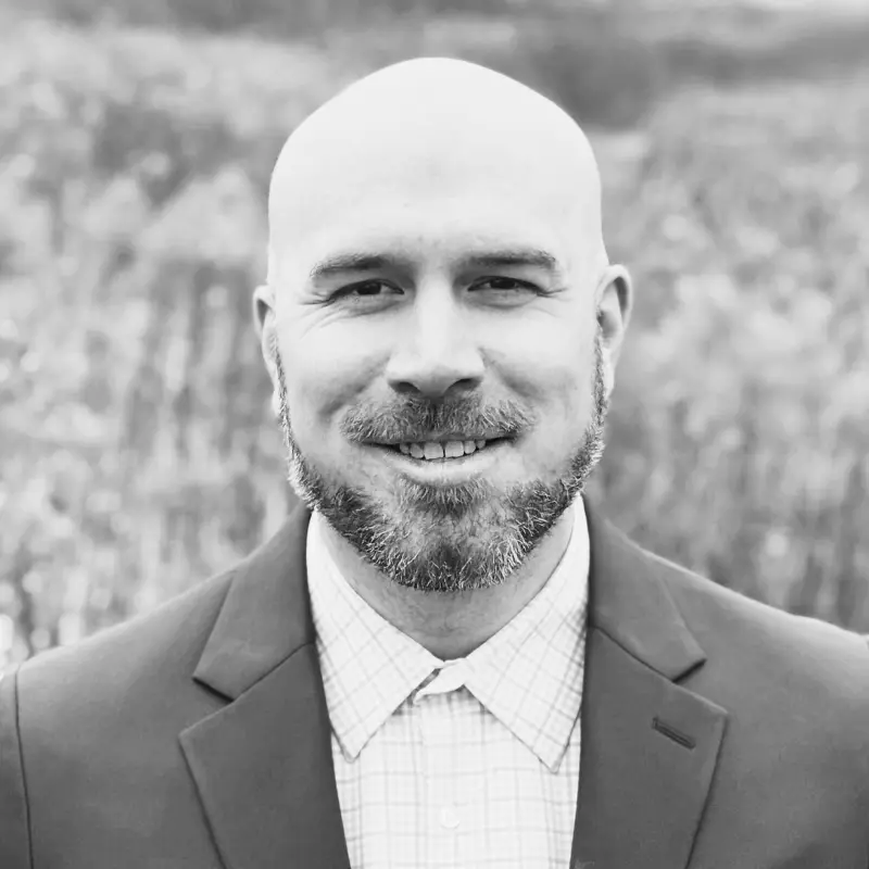 Headshot of Andy Forsberg, CMO of Klok Labs.
